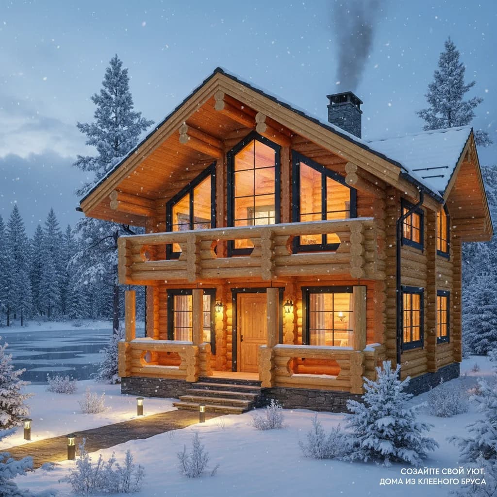 Электромонтаж в домах из бревна и клеёного бруса под ключ